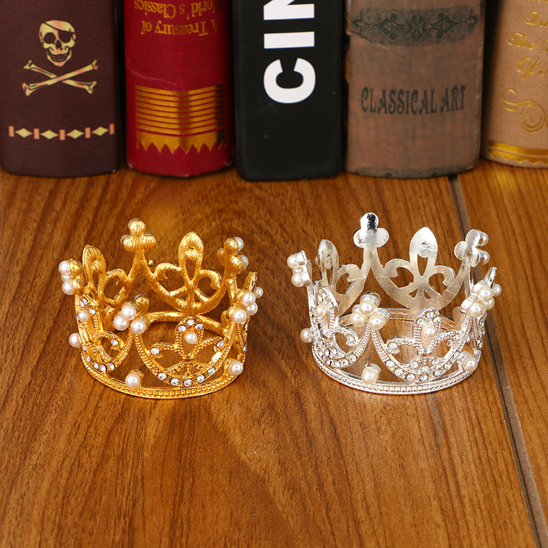 

Birthday crown cake decoration gift bride's crown wedding wedding headdress princess headband