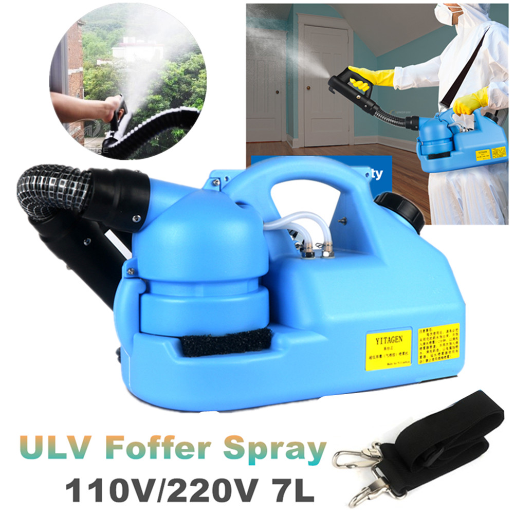 

110V/220V Electric ULV Sprayer Mosquito Fogging Machine Intelligent Atomizer Ultra Low Capacity Fogger Disinfection Sprayer
