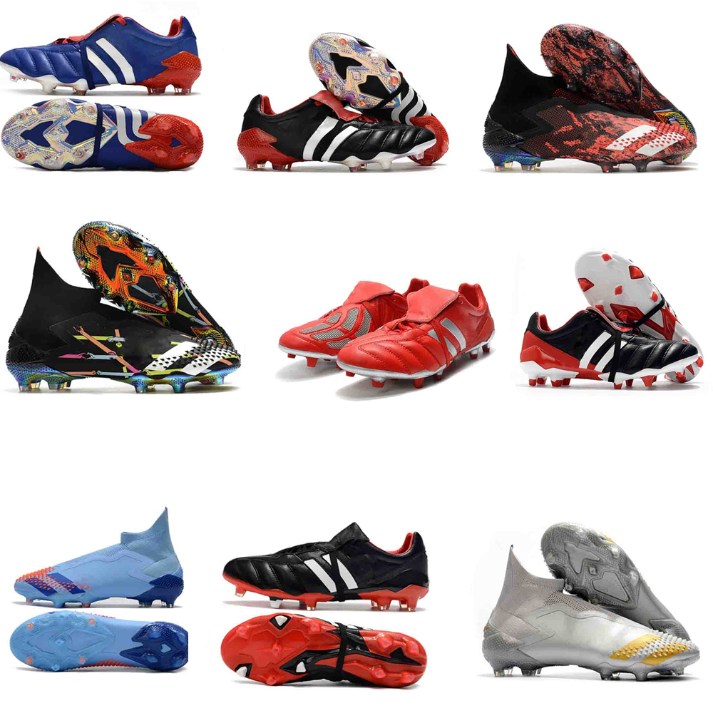 

predator accelerator Predator Mania FG Kids Youth Mens Junior Football Boots de Futebol Limited Edition Outdoor Soccer Cleats Shoes, Lowblackwhitefg