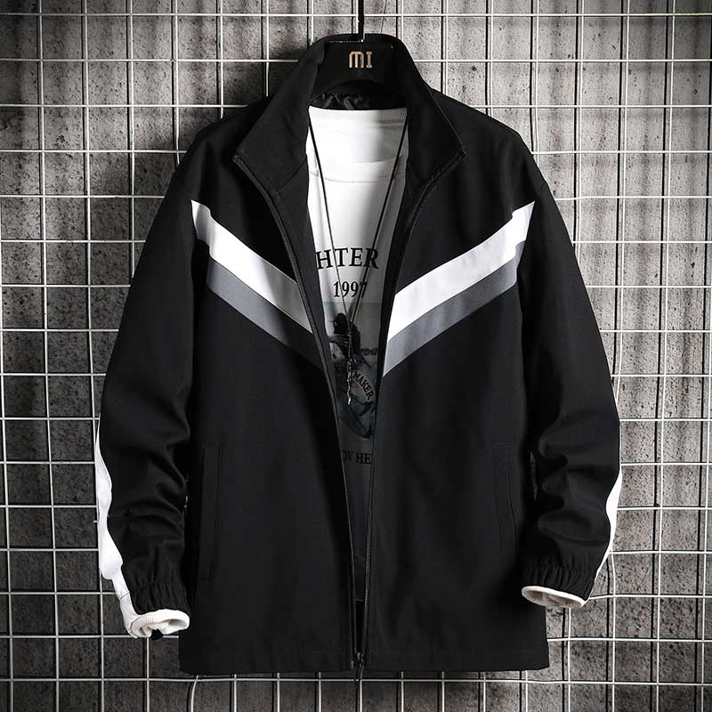 

mens tracksuit 2020 autumn fashion new men outdoor active two piece suits casual men panelled sport suit asian size -4xl, Gray