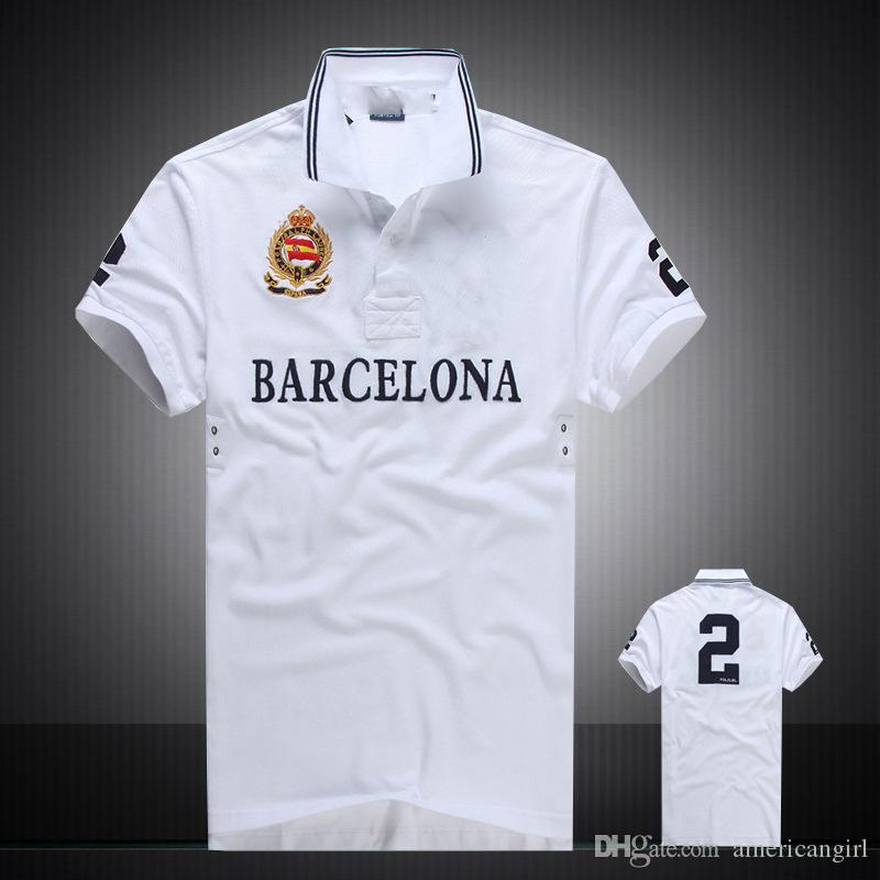 

100% cotton breathable slim fit polos shirts for men with embroidery design, 12