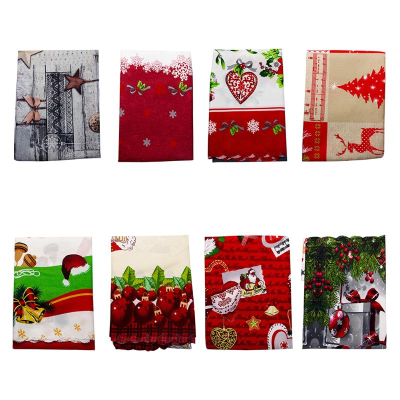 

Christmas Printed Tablecloth Waterproof Oil-proof Table Covers Hotel Home for Household Unique Christmas Accessories