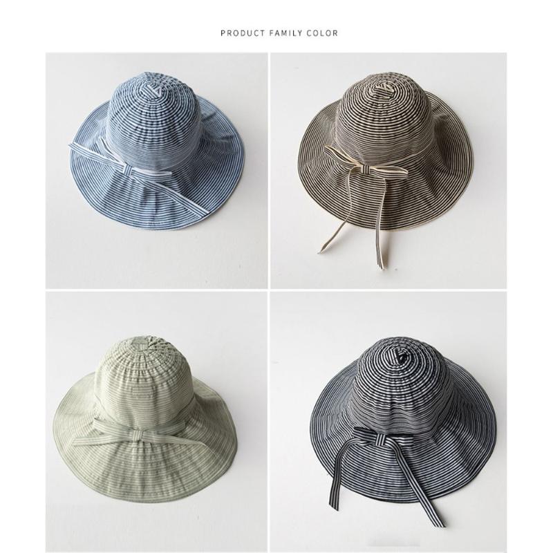 

Summer Beach Hat Women Big Wide Brim Beach Hat Sun Foldable Sun Block UV Protection Panama Cotton Female New Arrival, 02