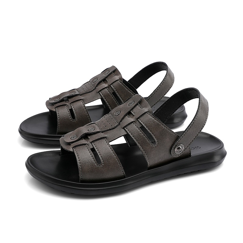 

in 39 sandales em mens big footwear praia rubber dress sandal sandale para men handmade male shoe sandalia sandals hombre plage, Brown