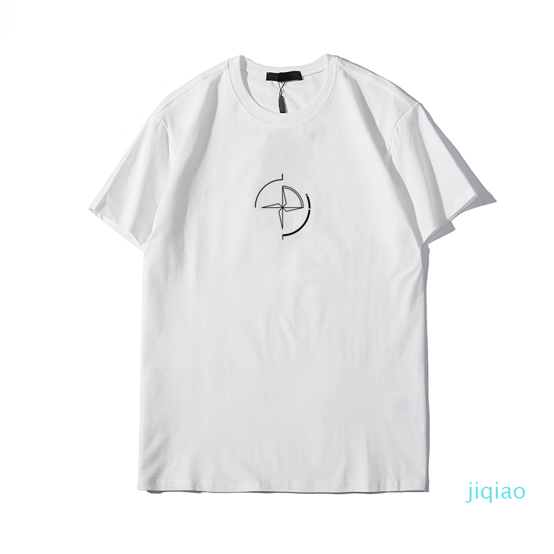 

Fashion- Mens Shorts Sleeves High Street Hip Hop Oversized stone zz8 island Tee HFWPTX291