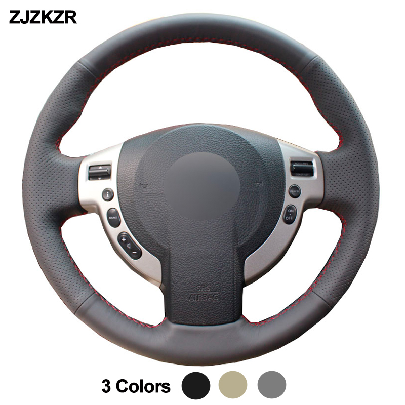 

Car Auto Steering-Wheel Cover For Qashqai 2007 -2013 Rogue 2008-2013 X-Trail 2008 -2013 NV200 2010-2020 Sentra 2007- 2012