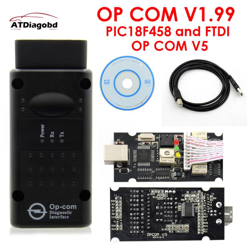 

V1.99 OPCOM 1.65 1.70 V1.78 For Diagnostic Scanner OP COM V1.59 CANBUS OP-COM OBD2 super scanner free shipping