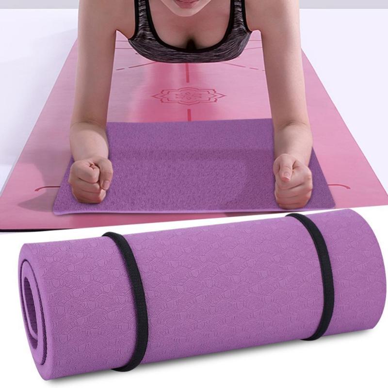 

Comfort Foam Yoga Mat Exercise Carpet Mat High Quality Beginner Environmental Fitness Gymnastics Mats Yoga Gym Exercise Pads, Red