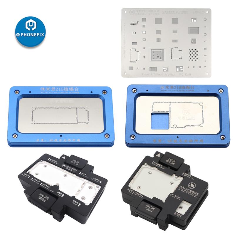 

Layered Main Board Clamp MJ Tin Planting Fixture for 11 Pro MAX Motherboard Fixture Soldering Holder Welding Platform