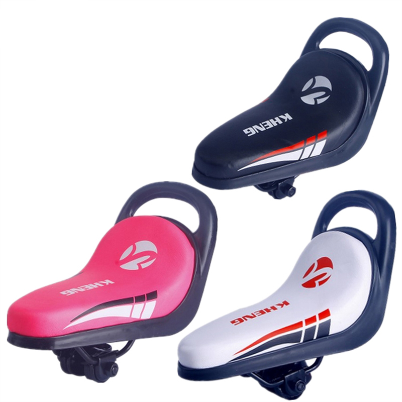 

Kid's Bicycle Saddle Safety Bike Saddle Seat Cushion With Handle Bicycle Parts Kids Bike Cycling Child Free Shipping