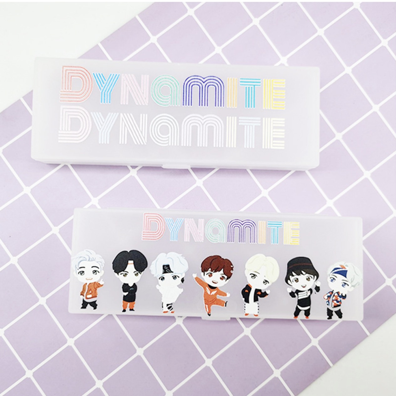 

10pcs/lot free shipping bts dynamite new pencil boxes, Customize