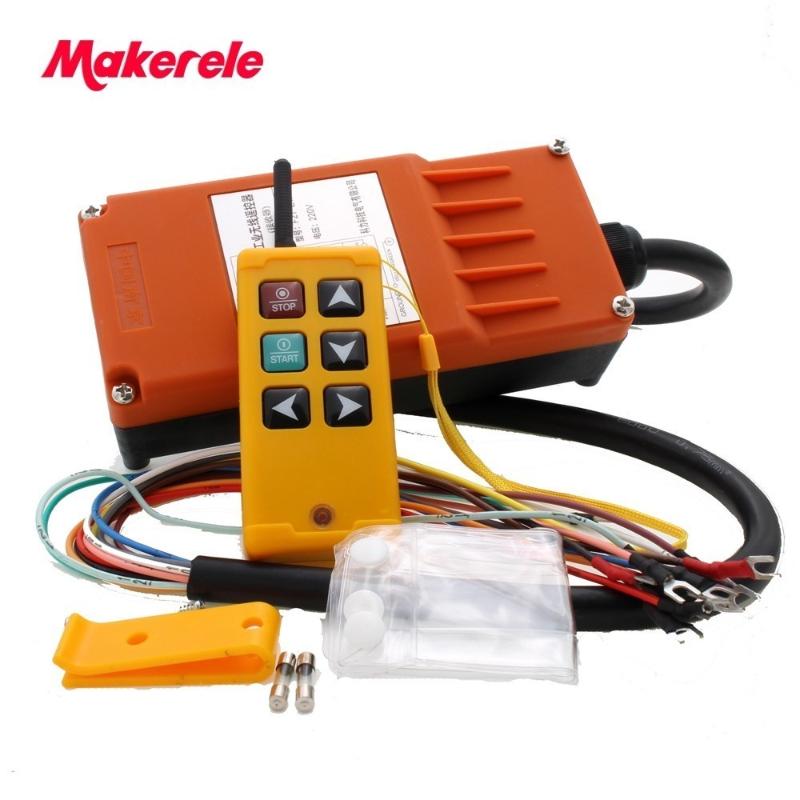 Makerele MKLTS-6 6 keys Control industrial Remote Controller 1 transmitter+1 receiver DC12V 24V,AC36V 110V 220V 380V-image-579769940