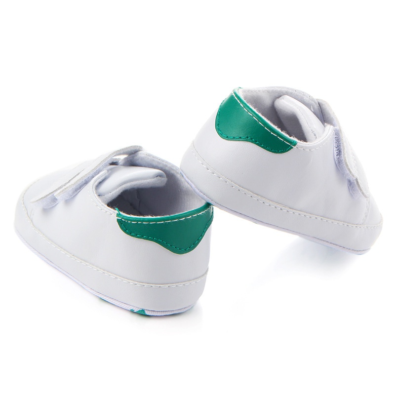 

Casual Simple Pu Soft Shoes White Shoes Newborn Baby Boy Girl First Walker Autumn Soft Soles Sports Sneakers Chic Hot