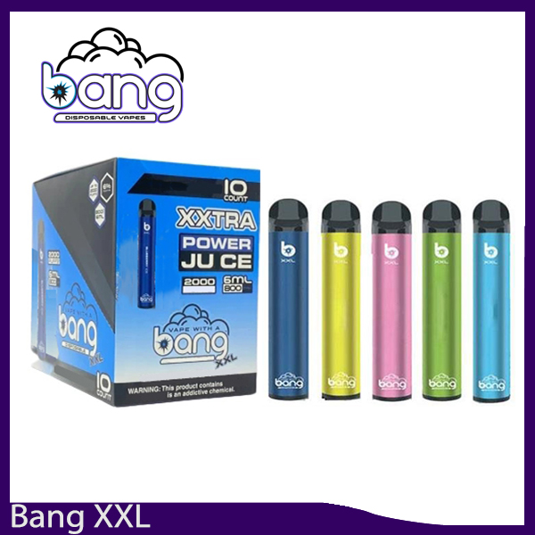

Newest Bang XXL Disposable Vapes Pen Device 800mAh Batterys 6ml Pods Empty Vapors 2000 Puffs Bang XXtra Kit VS Puff XXL Bang XL xtra 0268170, 12 option(please remark)
