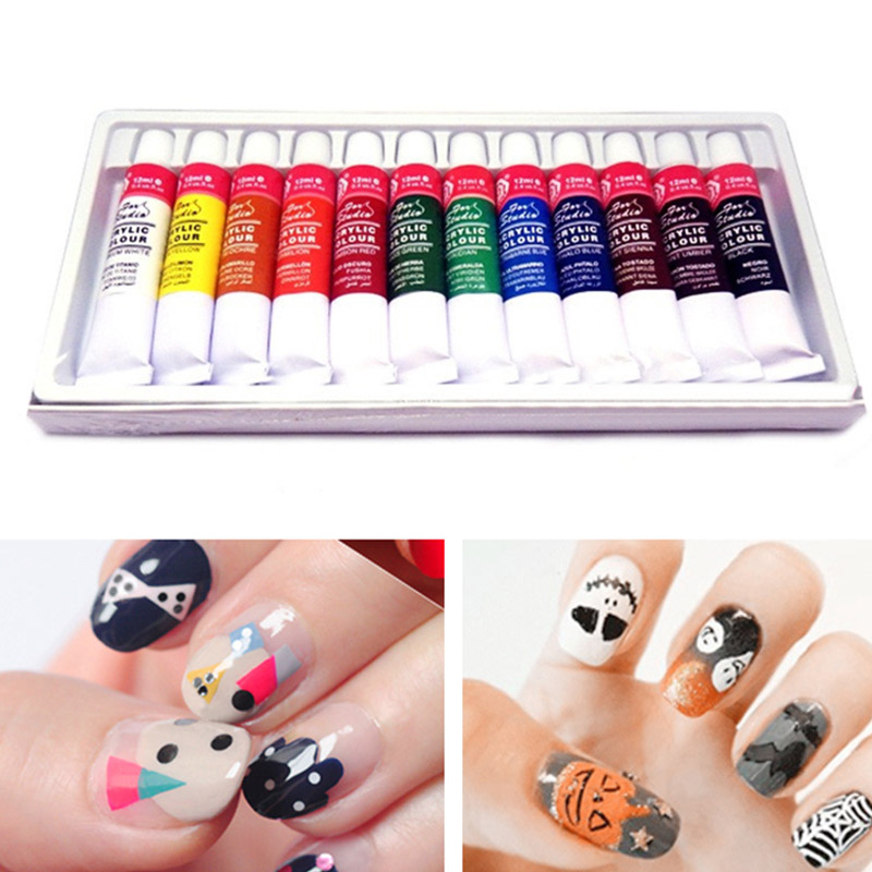 

2020 1 Set Nail Art Pigment Color Coloring Painting DIY Manicure Accessories Tool