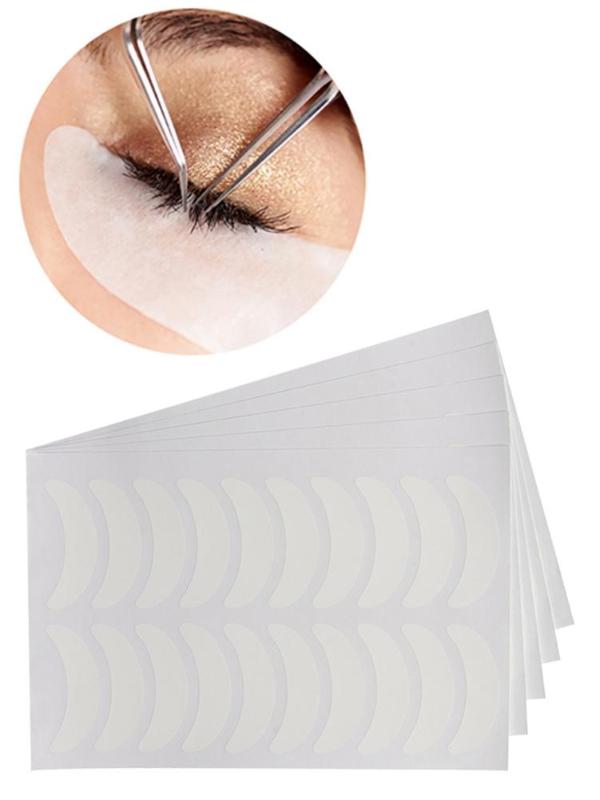 

100pcs New Paper Patches Eyelash Under Eye Pads Lash Eyelash Extension Paper Patches Eye Tips Sticker Wraps Make Up Tools