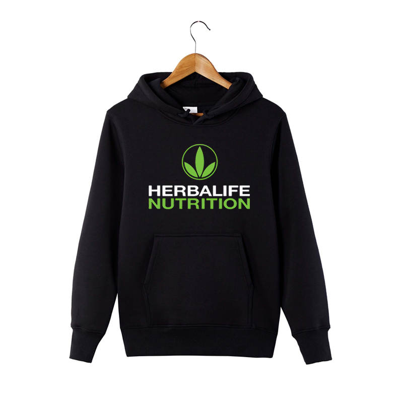 

Herbalife nutrition Printed Hoodie Men Women Green Herbalife Graphic Hoodie Sweatershirt CX200814, Black
