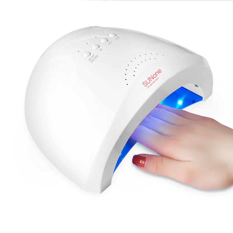 

SUNONE 48W 30 LED UV nail Lamp with 4 Timer Setting Senor For Gel Nails and Toe Nail Curing Professional Electric Machine