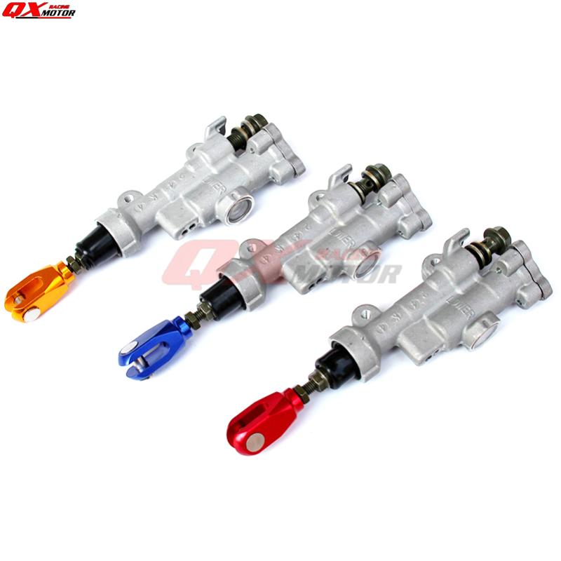 

Rear Brake Master Cylinder For CR125 CR250 CRF250R CRF250X CRF450R CRF450X KAYO T4 T6 Motorcycle motocross Free shipping