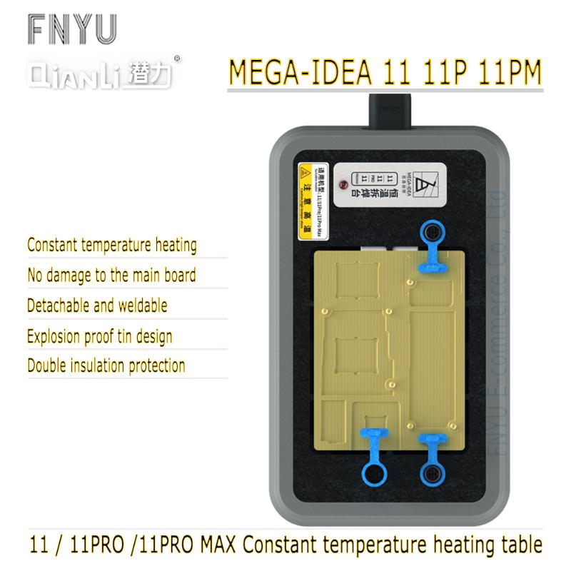 

QIANLI motherboard constant temperature heating table x XS max / 11 11pro 11pro Max CPU hard disk small chip soldering table