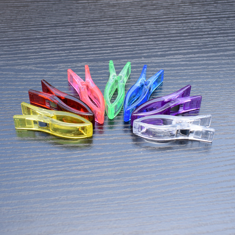

25pcs Edge Clip Quilt Quilting Clip DIY Crafts Plastic Clips Multicolor Patchwork Sewing Decoration Clamp Cothes