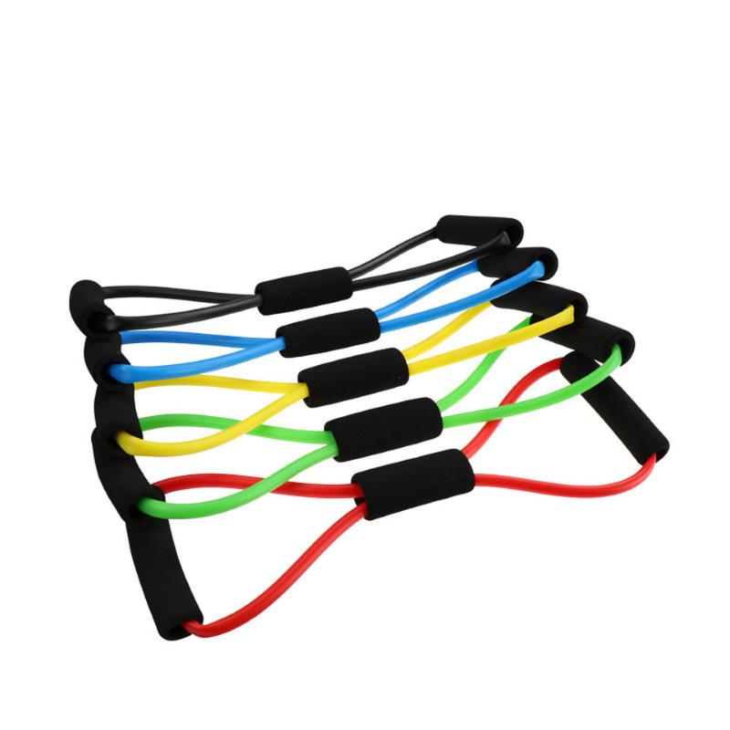 

Yoga Gum Fitness Resistance Band Chest Expander Rope Workout Muscle Fitness Rubber Elastic Bands for Sports Exercise