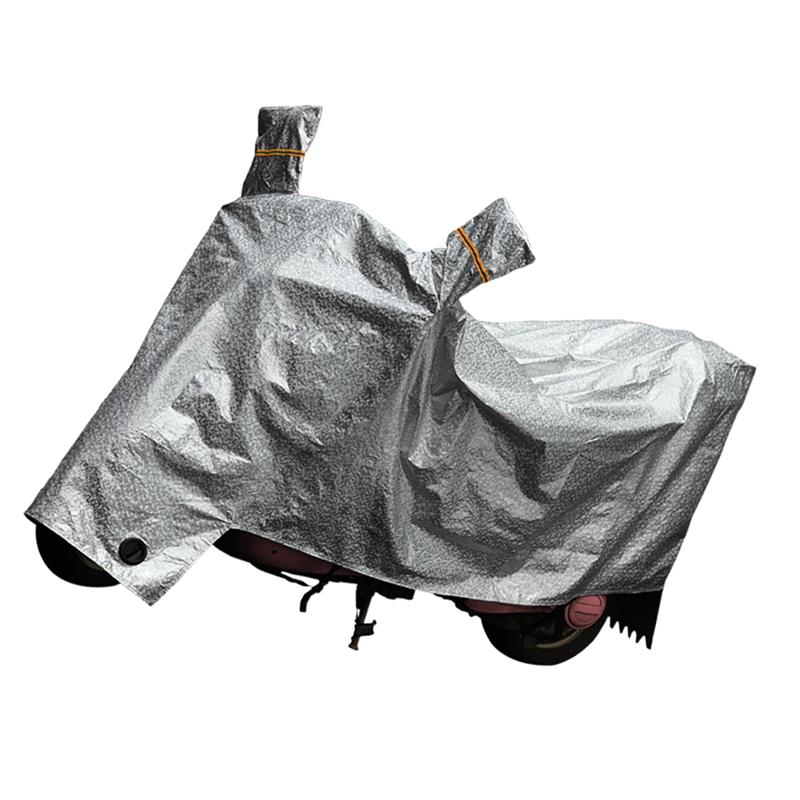 

1 Pc Motorcycle Cover Thicken Cloth With Reflective Stripe Motorcycle Protector For Garage Outdoor Indoor Motor Rainproof Cover