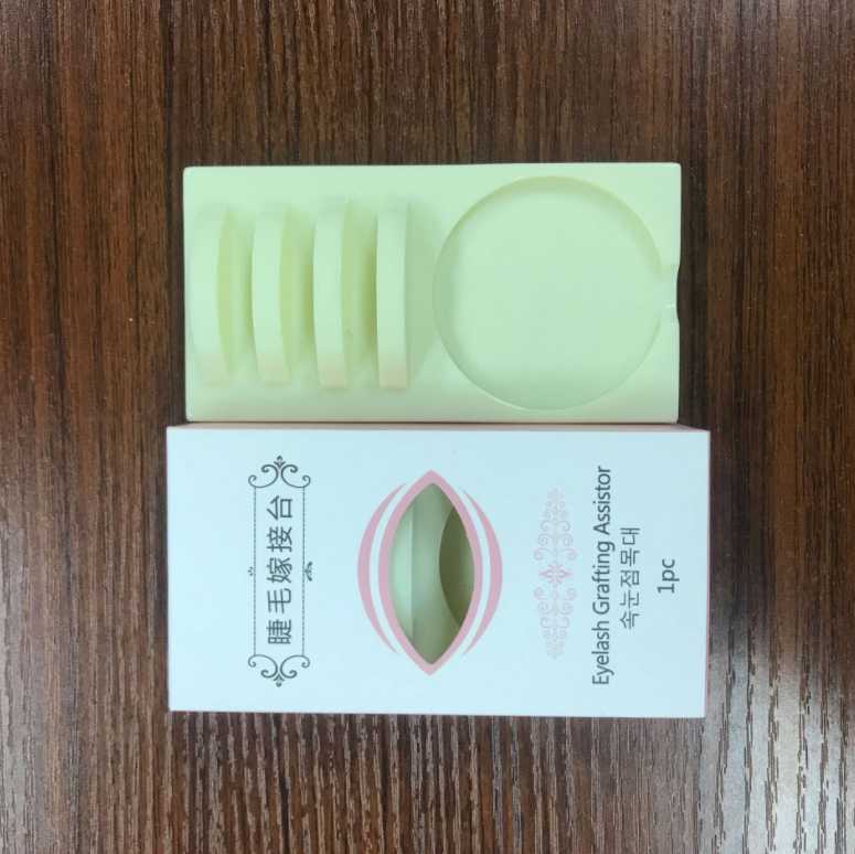 

200pcs Individual Eyelash Extension Pallet False Eyelashes Adhesive Glue Holder