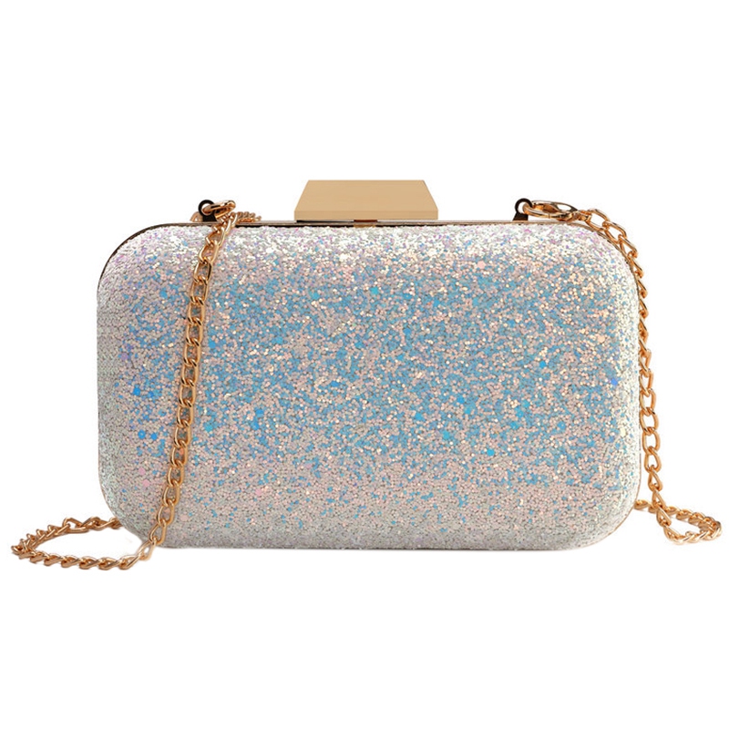 

Women Evening Bag Wedding Party Bag Diamond Rhinestone Clutches Crystal Bling Clutch Purses, Gold