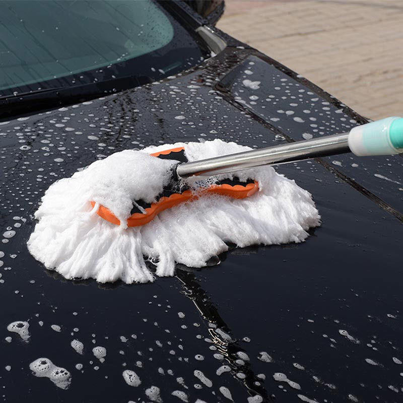 

High Quality Car Wiping Soft Delicate Milk Silk Mop Head Cleaning Wash Brush Tool Strong Water Absorption Easy To Clean Mop Head