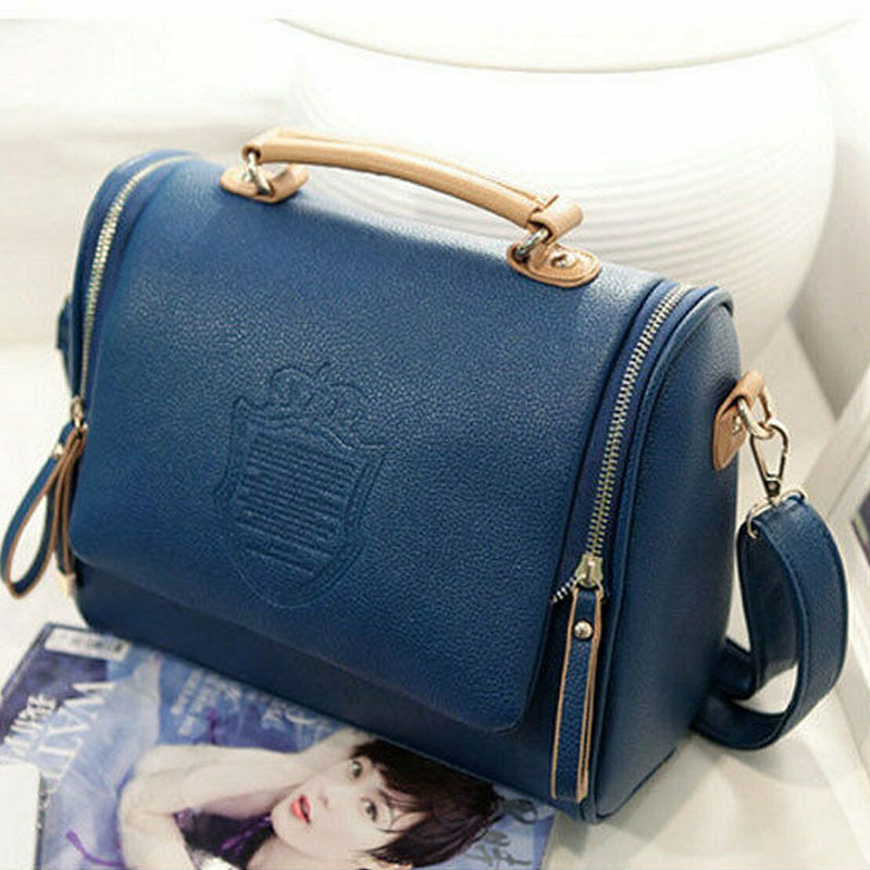 

Women Shoulder Crossbody Bag Zipper Large Capacity PU Leather for Mobile Phone WHShopping, Lavender