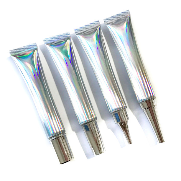 

2020 new 200pcs 20G laser Silver Eye Cream hose 20ml high end packaging material hose lipstick packaging eye cream PE