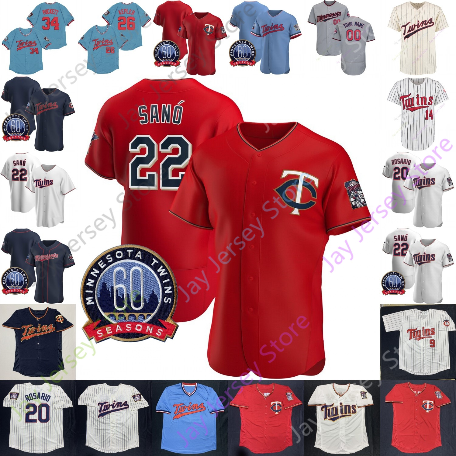 

Minnesota Jersey Celestino Luke Raley LaMonte Wade Joe Mauer Killebrew Rod Carew Tony Oliva Rocco Baldelli Homer Bailey Maeda Rich Hill, 2020 new fan's versions white