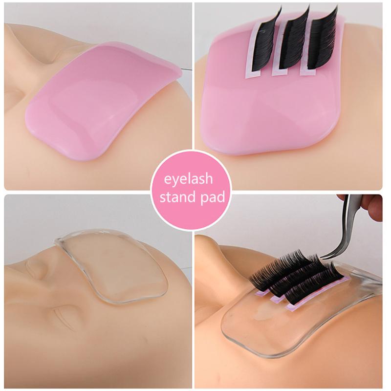 

200pcs Eyelash stand pad Thicker Silicone Pad Lash Stand Eyelash holder Extension Tool DHLfree