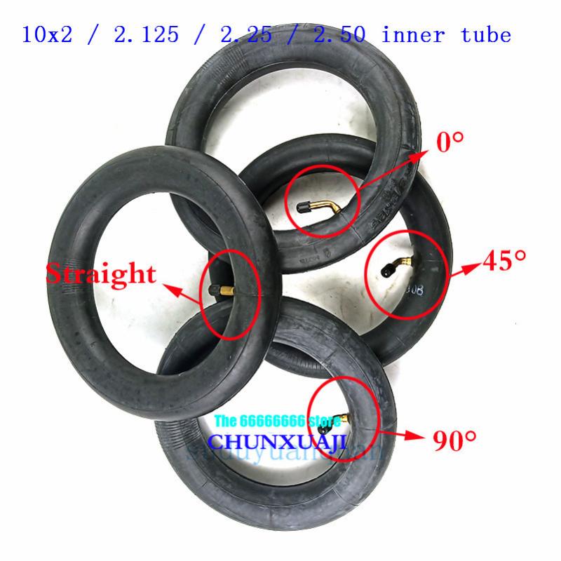 

10x2 /2.125 /2.25 /2.50 butyl rubber inner tube for Tricycle Bike Schwinn Kids 3 Wheel Stroller scooter Balancing Hoverboard