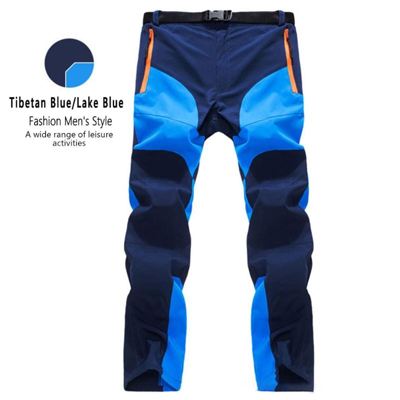 

New Quick-Drying Pants Outdoor Men'S Thin Section Gore-Tex Spring And Autumn Summer Color Matching Quick-Drying Trousers