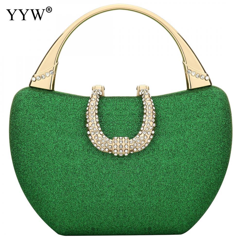 Green Sequined Handbag For Women Clutch Purses For Women Evening Bags