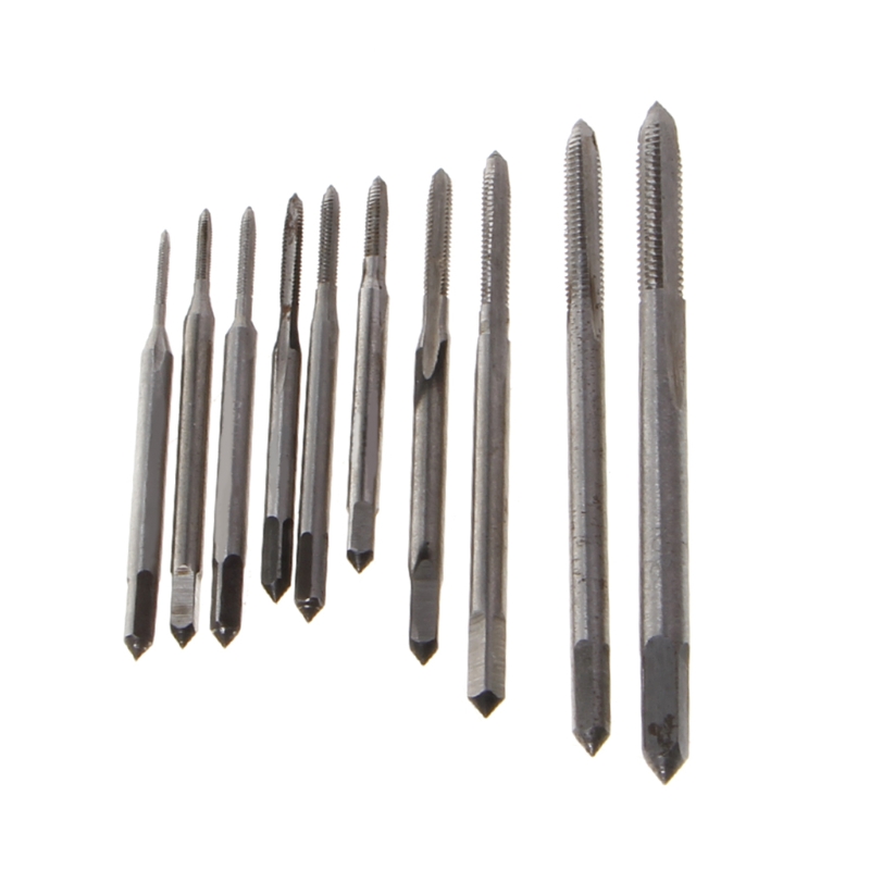 

Mini HSS High Speed Steel Metric Machine Plug Thread Screw Tap Tool M1-M3.5 New