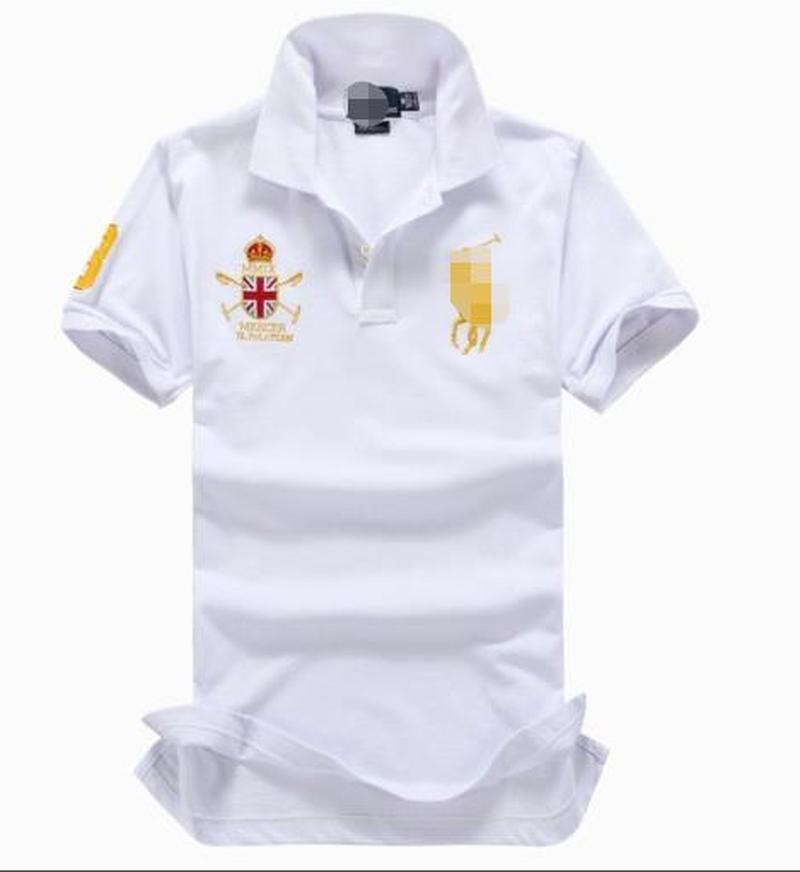 

The White The Logo Of Classic Business Daily Wear Short Sleeve 1651