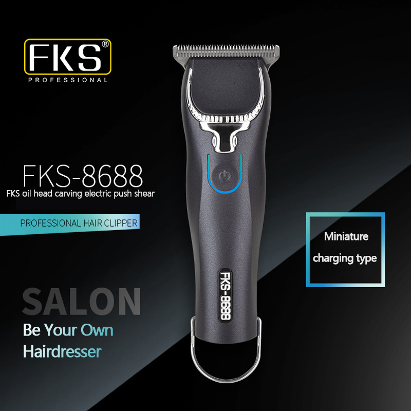 

FKS Clipper Shaver Electric Beard Trimmer Portable Mini Hair Cutting Machine Men Razor with 3 Combs Beard Shaver