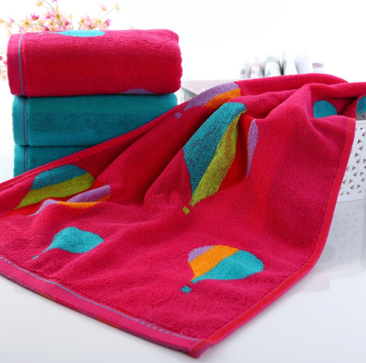 

2pc 100% Cotton Face Towel water Absorbent Large Thick Bath Towel Bathroom Hand Shower Towels Gift Home for Adults 34x74cm, Green