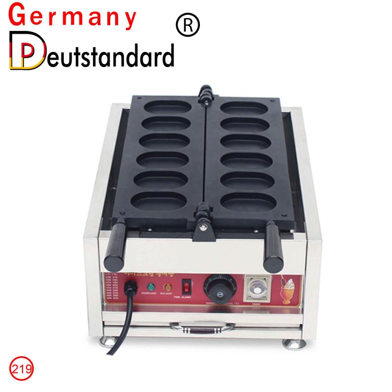 

Germany deutstandard electric korean egg bread waffle maker by stainless steel