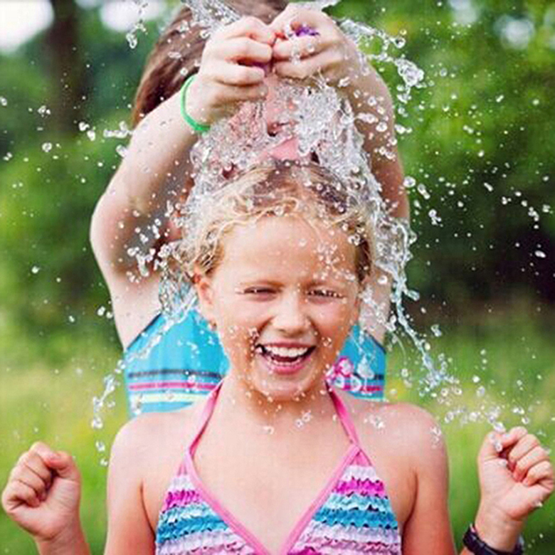 

111pcs Magic Summer Colorful Waters Balloons Children Beach Party Outdoor Toy Water Bomb Balloon Shooting Child Gag Game Gifts, Multicolor