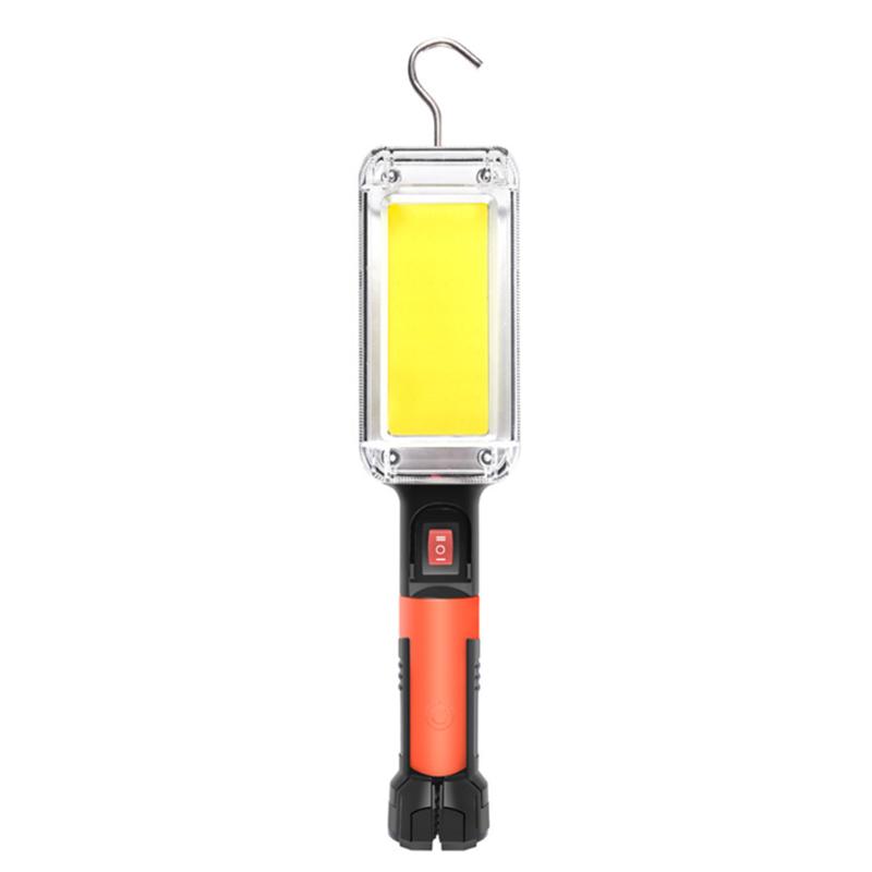 

Outdoor High-Brightness Work Light COB With Magnet Hook Outdoor Camping Multi-Function Inspection Light 8859B With Two Batteries