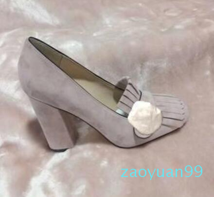 

Hot Sale-2019 authentic cowhide High heeled boat shoes spring autumn Sexy Bar Banquet woman shoes 10cm metal buckle thick heel shoes 34-42, A2