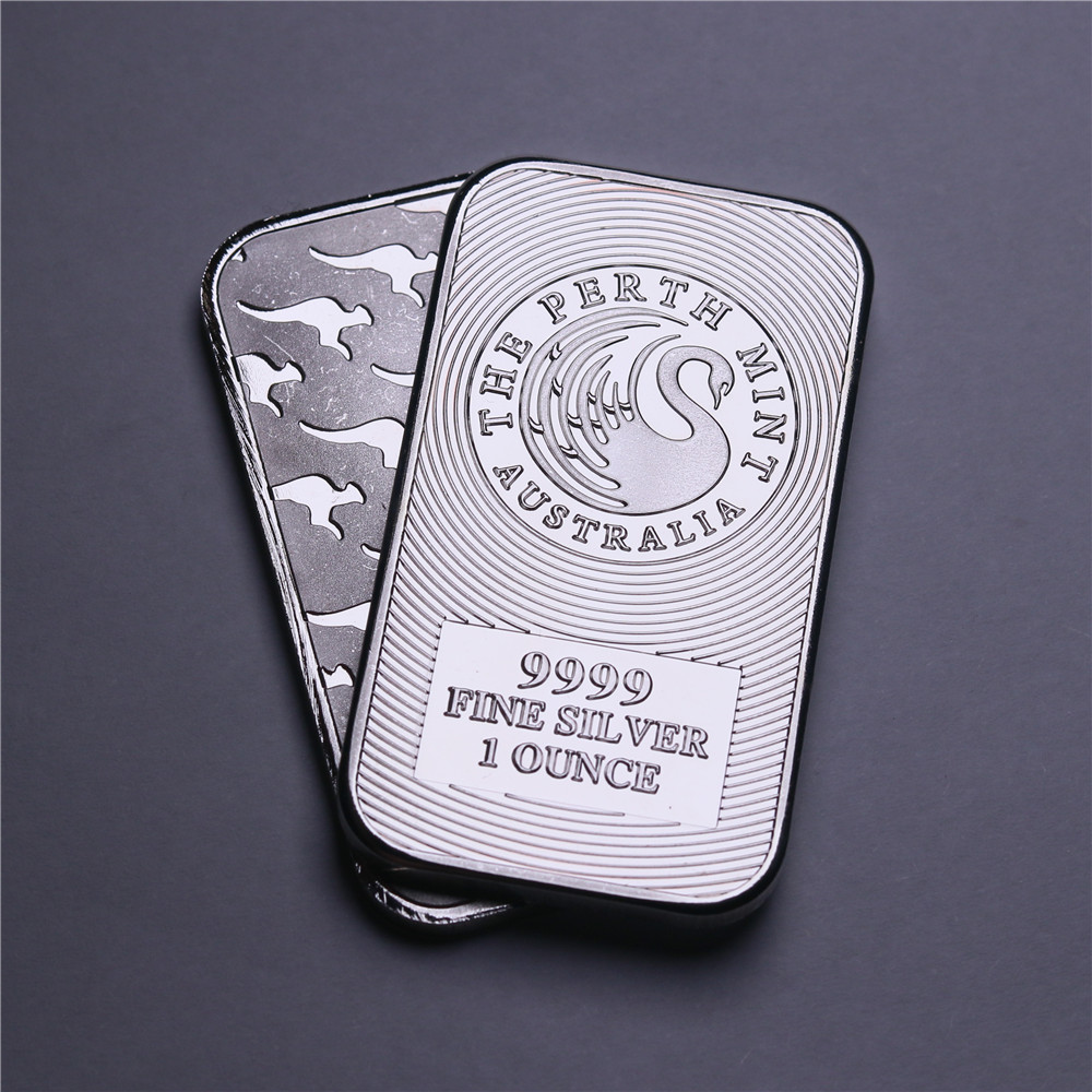 

1 Oz Australia Perth Mint Kangaroo Silver Bar