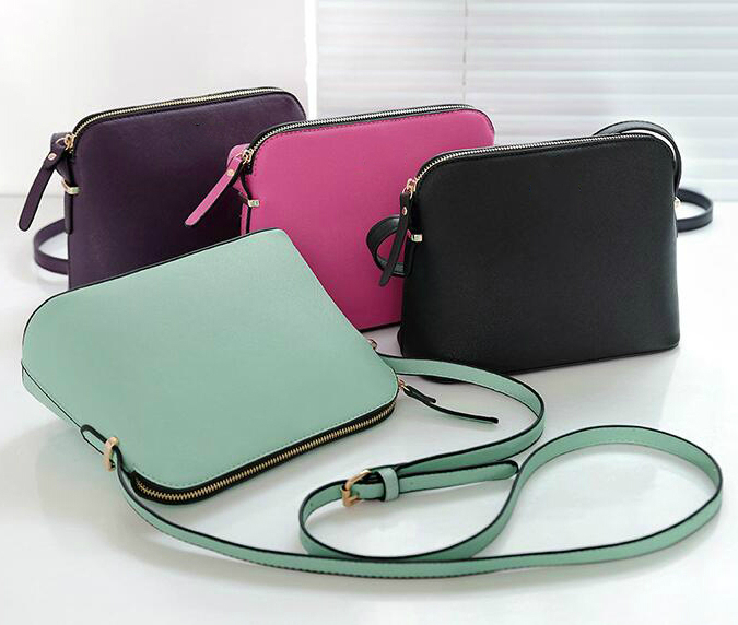

Brand Designer Women cheap PU Leather Female Shoulder Bag Crossbody Shell Bags Totes Fashion Small Messenger Bag Handbags US Brand, Black