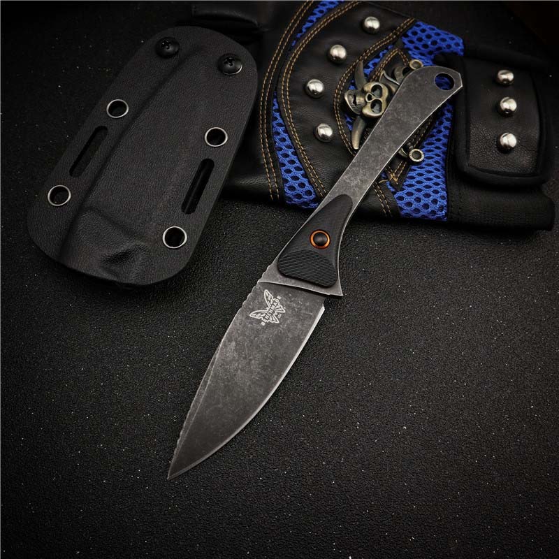 

Benchmade BM 15200 Tactical knife 440C Fixed blade EDC Outdoor camping knife BM 176 133 535S BM535 KNIFE