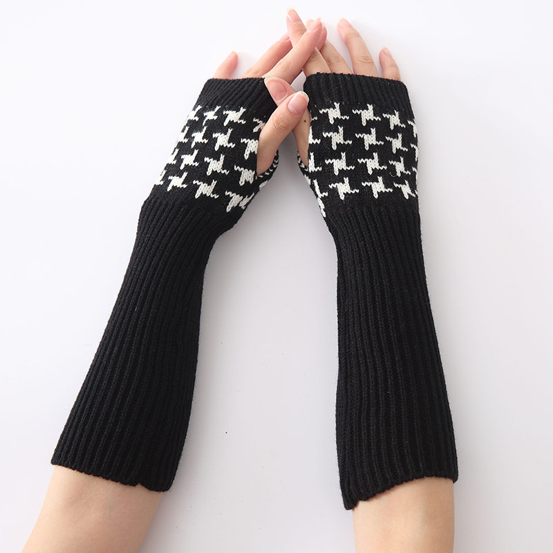 

YOZIRON Fashion Spring Autumn Winter Women Mittens Adult Solid Polyester Wool Feminina Luvas