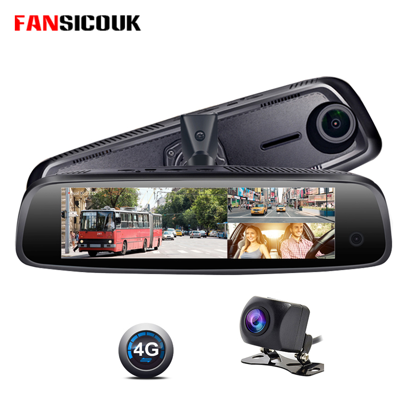 

4G 3 Channel Car DVR 2G Dash Camera ADAS GPS Remote monitor Recorder FHD 1080P WiFi Bluetooth Rearview Mirror Camera E09